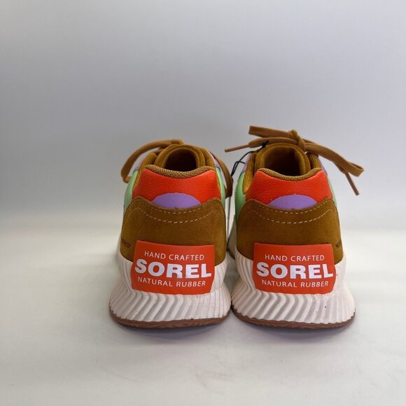Sorel Ona BLVD Classic Size 7 Waterproof Multicolor Leather Suede Sneakers - Picture 5 of 15